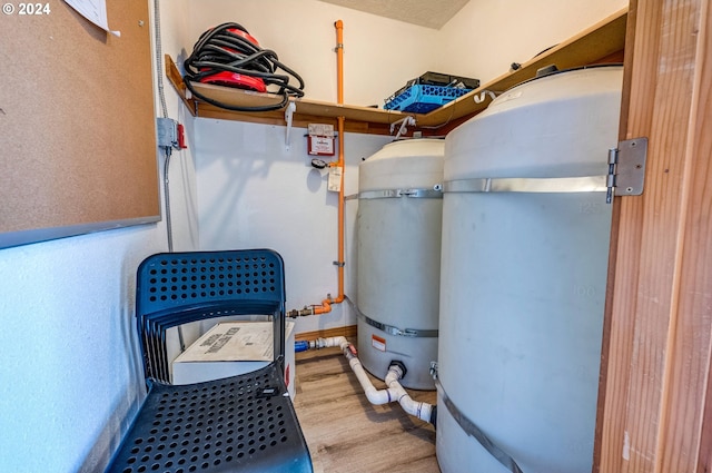 view of utility room