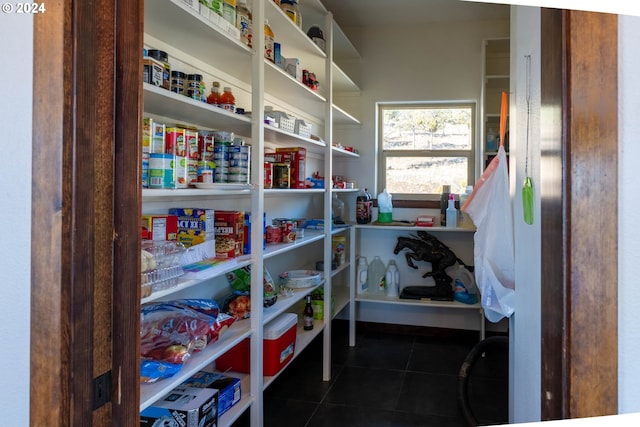 view of pantry