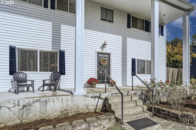 view of property entrance