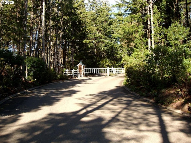 view of road