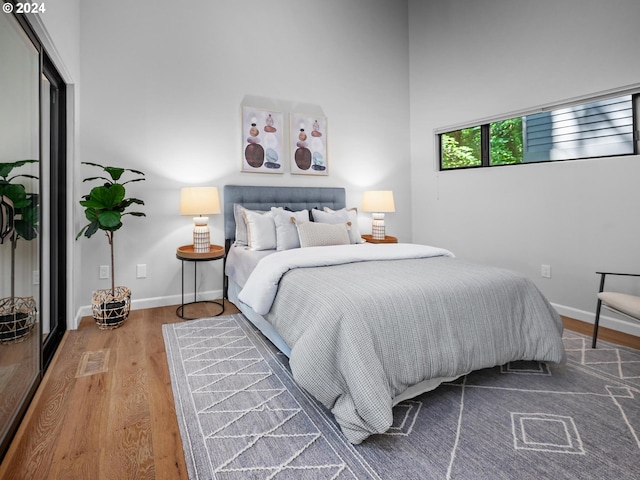4731 SW 18th Dr, Portland, OR 97239 - bedroom with hardwood / wood-style floors