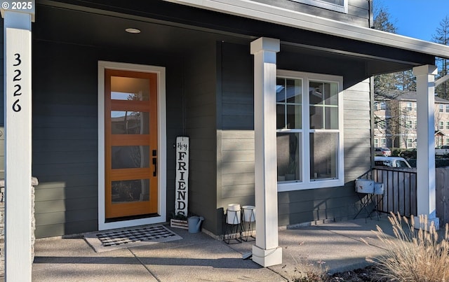 entryway featuring light wood-type flooring