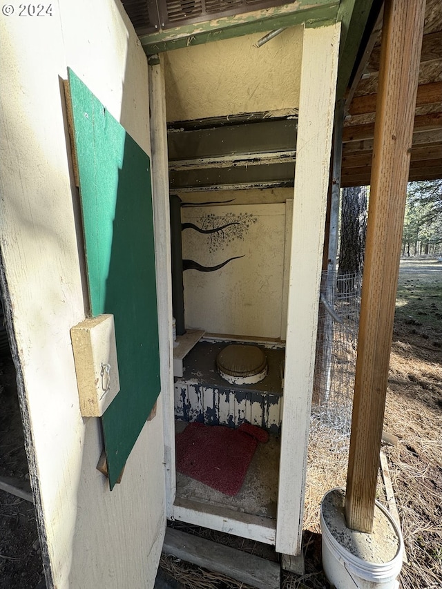 view of closet