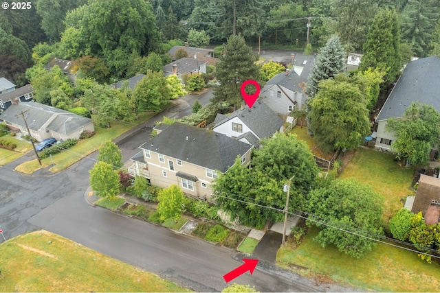 8413 SW 4th Ave, Portland, OR 97219 - aerial view of residential area