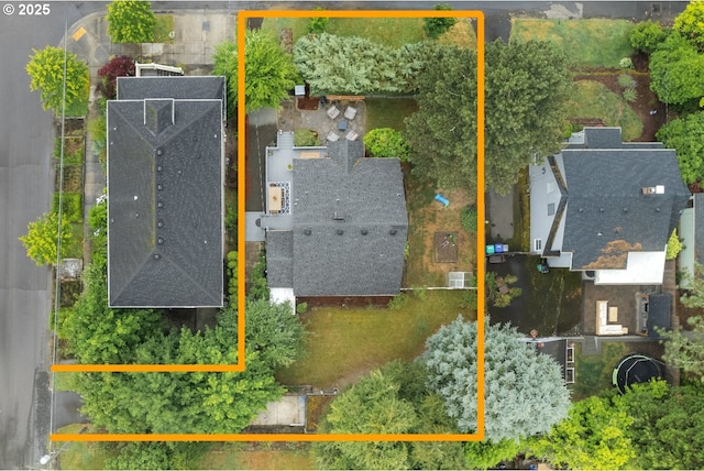 8413 SW 4th Ave, Portland, OR 97219 - view of property location with property parcel outlined