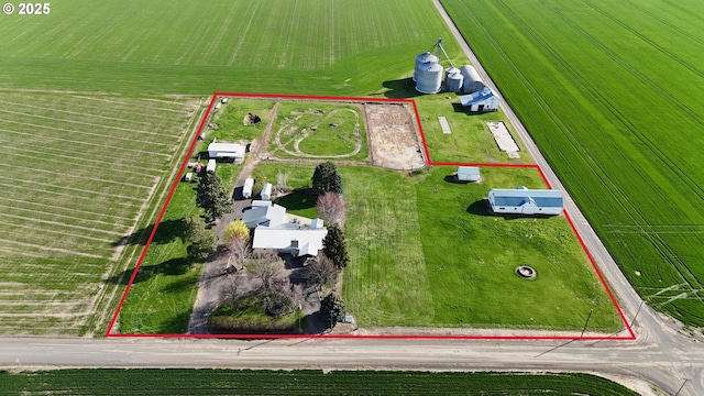 48612 Duff Rd, Adams, OR 97810 - drone / aerial view with a rural view
