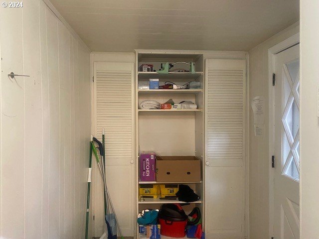 view of closet