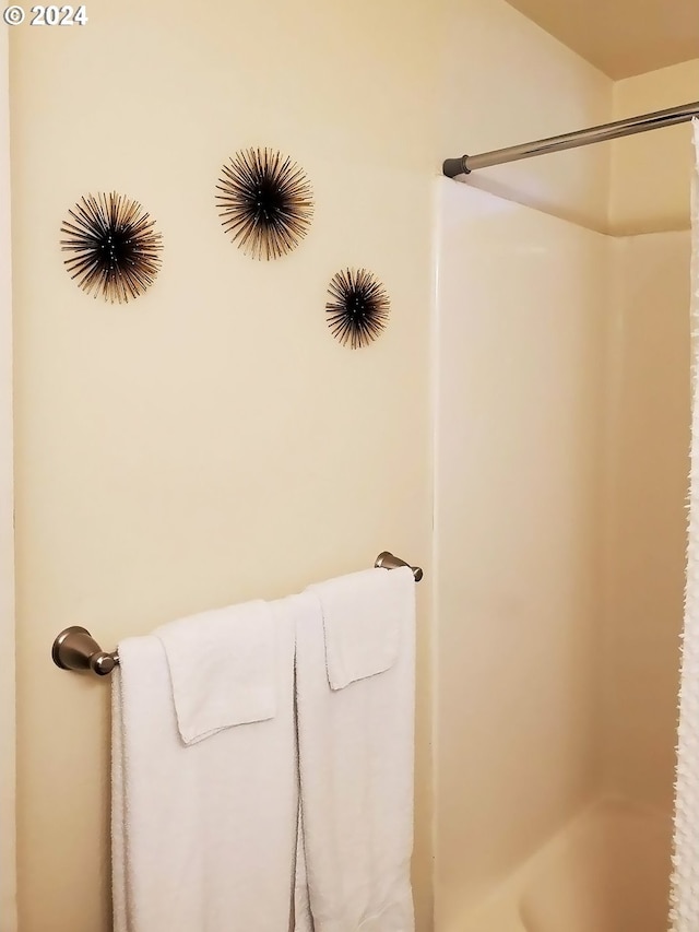 full bath with walk in shower