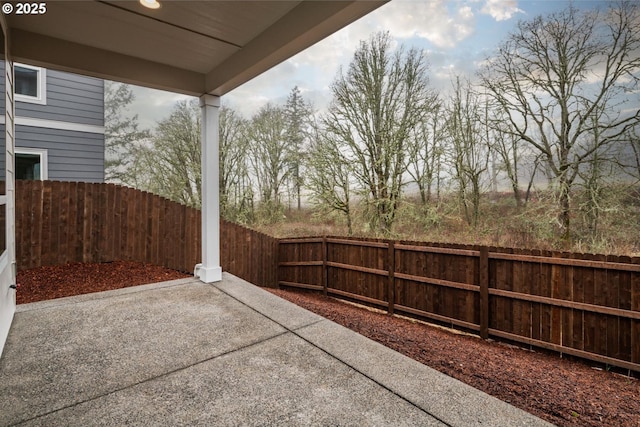 view of patio / terrace