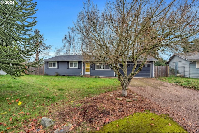4711 Siesta Ct NE, Salem, OR 97305 - view of front of house with a front lawn