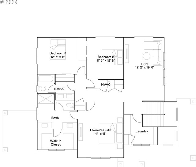 kitchen featuring stainless steel appliances, light wood-type flooring, and a kitchen bar