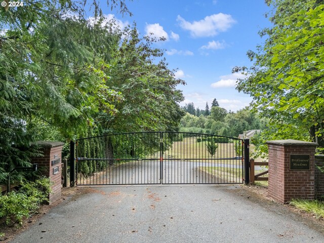 view of gate