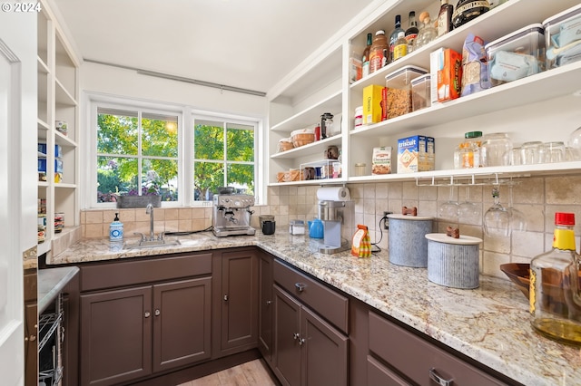 pantry with sink