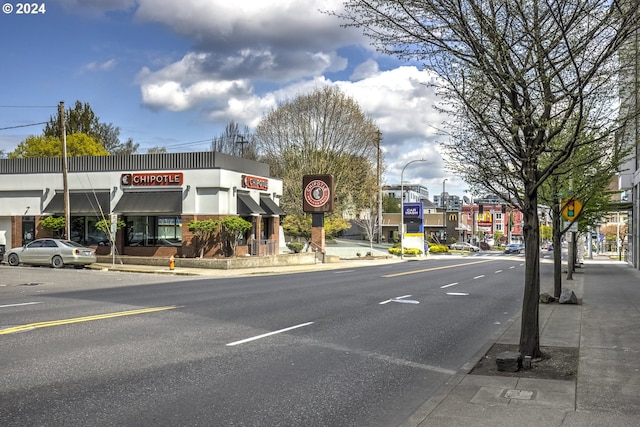 view of street