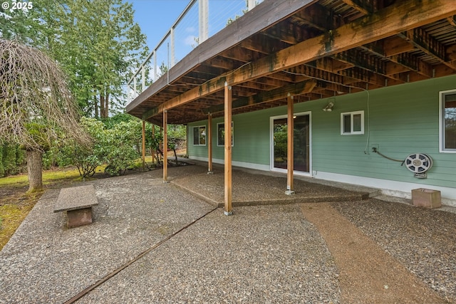 view of patio