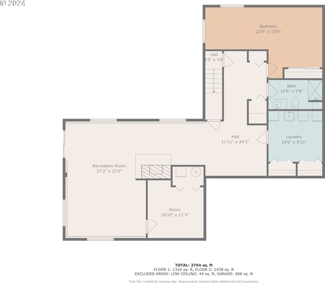 13525 SW Fircrest Ct, Beaverton, OR 97008 - home floor plan