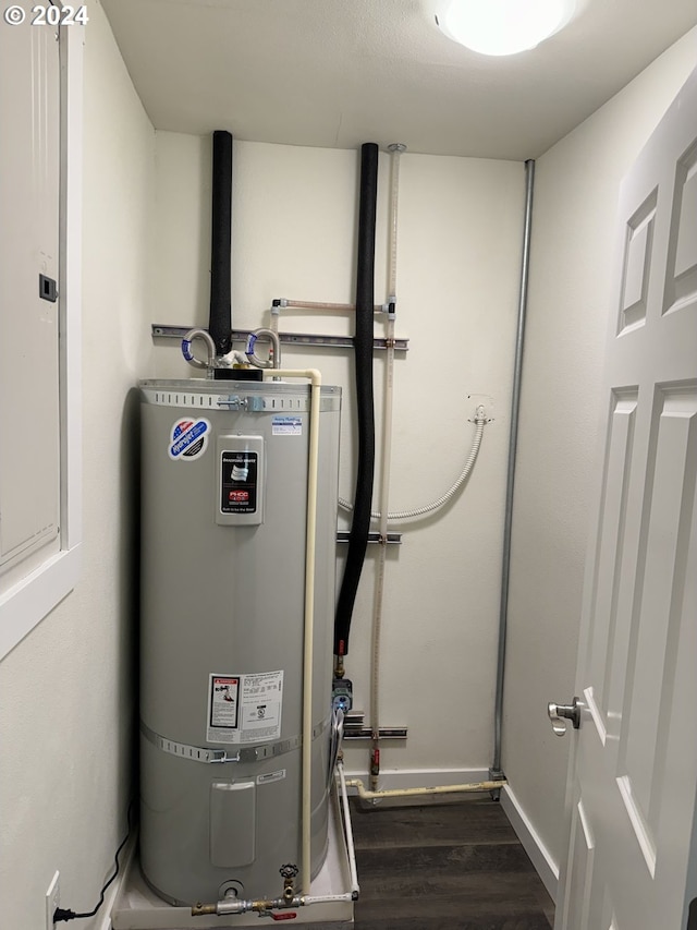 utilities with strapped water heater