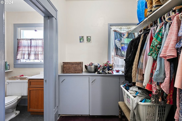 view of spacious closet