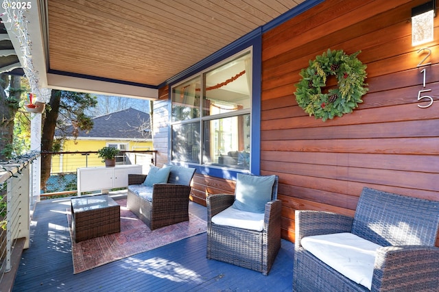 215 NE 30th Ave, Portland, OR 97232 - deck featuring an outdoor hangout area