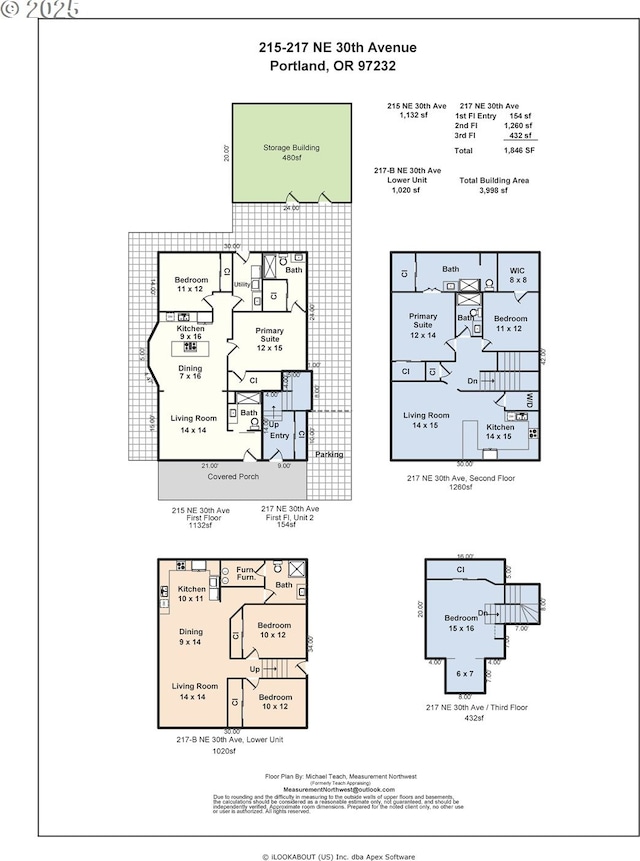 215 NE 30th Ave, Portland, OR 97232 - view of room layout