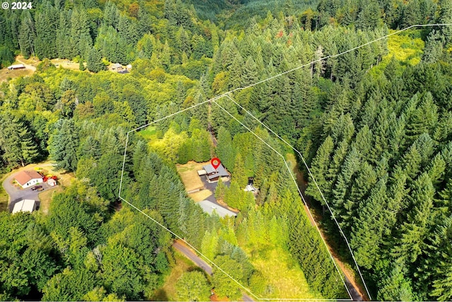 view of birds eye view of property