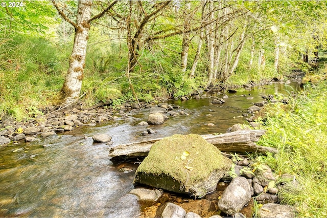 view of nature with a water view