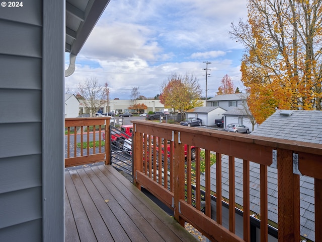 view of deck