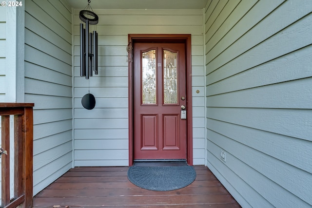 view of property entrance