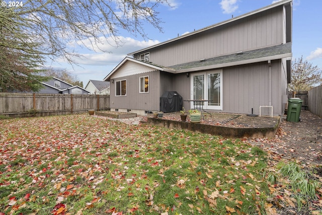 view of rear view of property