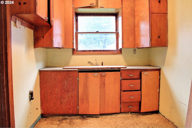 kitchen featuring sink