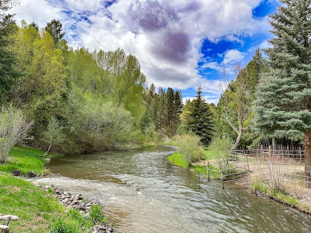 property view of water