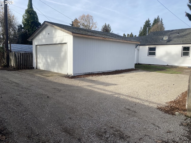 8510 SE Washington St, Portland, OR 97216 - detached garage featuring driveway