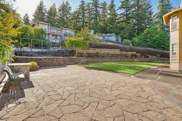 view of patio