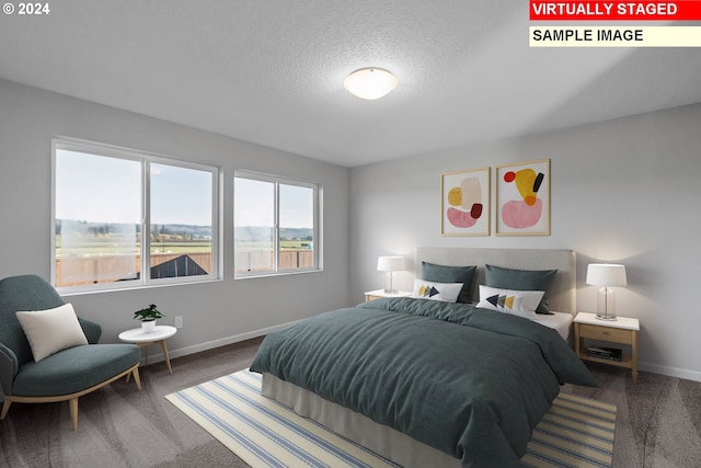 11383 NW 314th Ave, North Plains, OR 97133 - bedroom with carpet flooring and a textured ceiling
