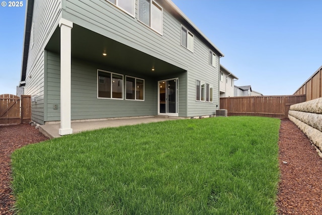 11383 NW 314th Ave, North Plains, OR 97133 - rear view of property featuring a fenced backyard, a patio, and a gate