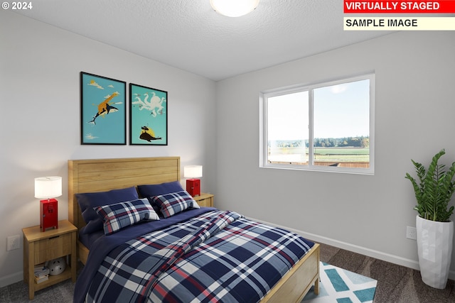 11383 NW 314th Ave, North Plains, OR 97133 - bedroom with carpet and a textured ceiling