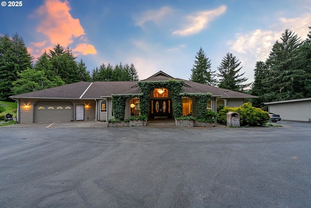 92631 Rainier Ln, Coos Bay, OR 97420 - ranch-style home featuring an attached garage