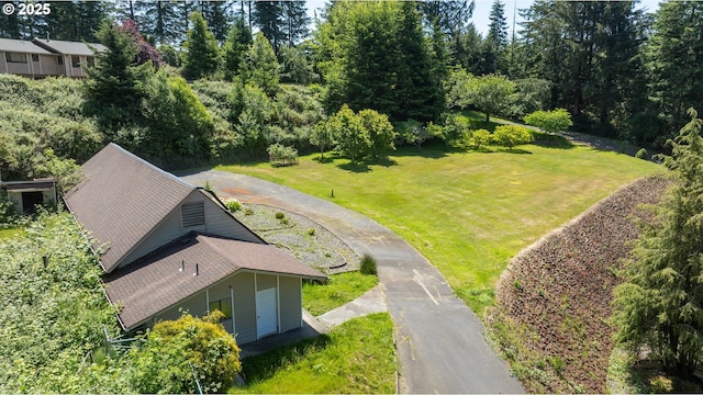 92631 Rainier Ln, Coos Bay, OR 97420 - aerial view of property and surrounding area