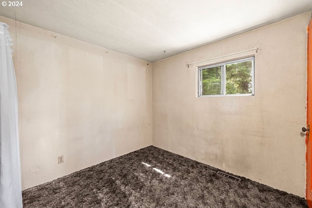 unfurnished room with carpet