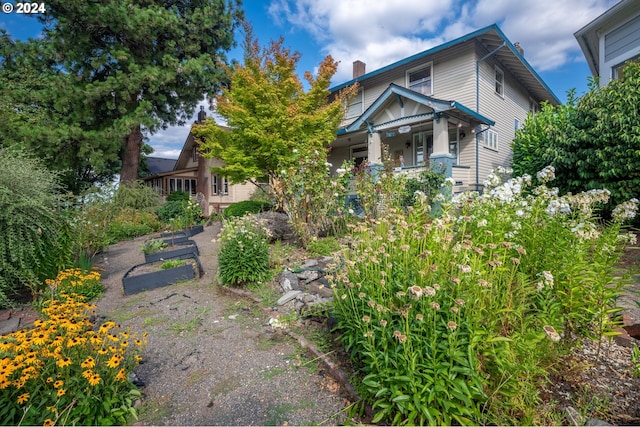 509 High St, Oregon City, OR 97045 - view of front of property featuring a chimney