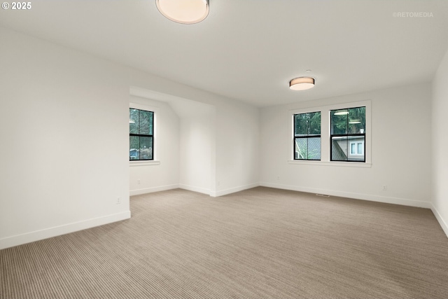 carpeted empty room with plenty of natural light