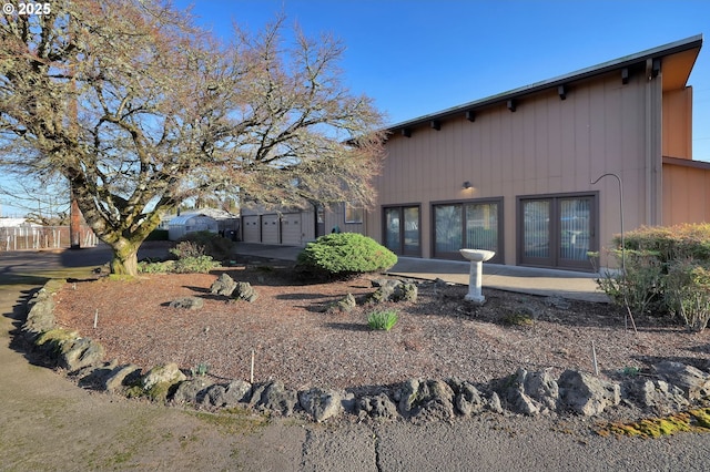 rear view of property with a patio