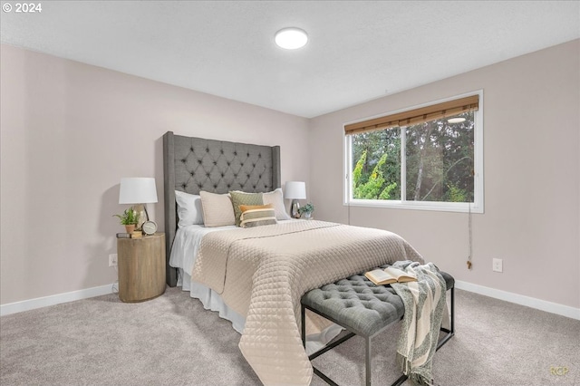 bedroom featuring carpet floors