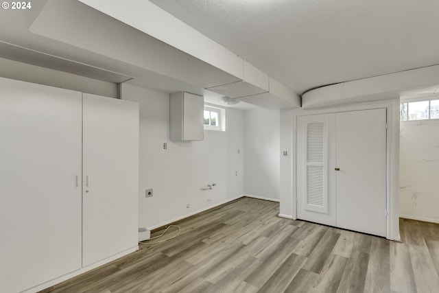 1212 Laurel St Unit 9, Lake Oswego, OR 97034 - basement featuring light wood-style floors and baseboards