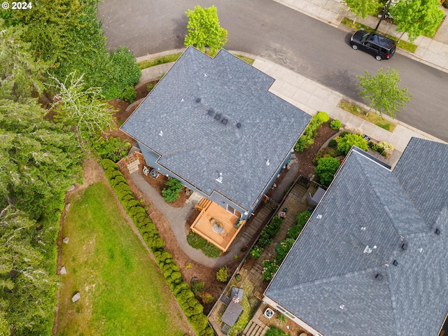 drone / aerial view