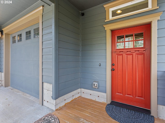 view of property entrance