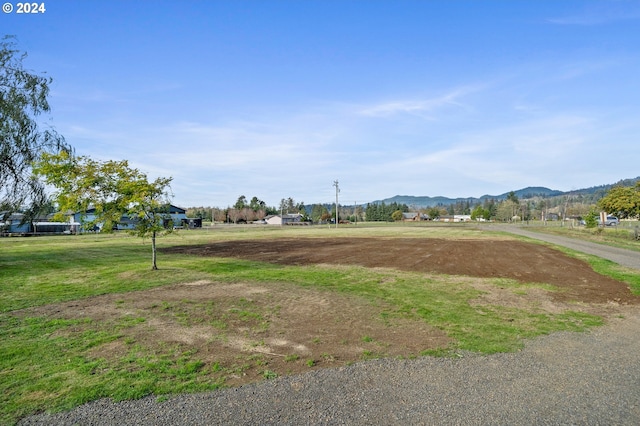 view of property's community featuring a mountain view