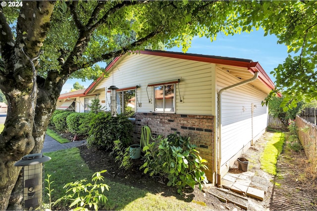 view of bungalow-style home