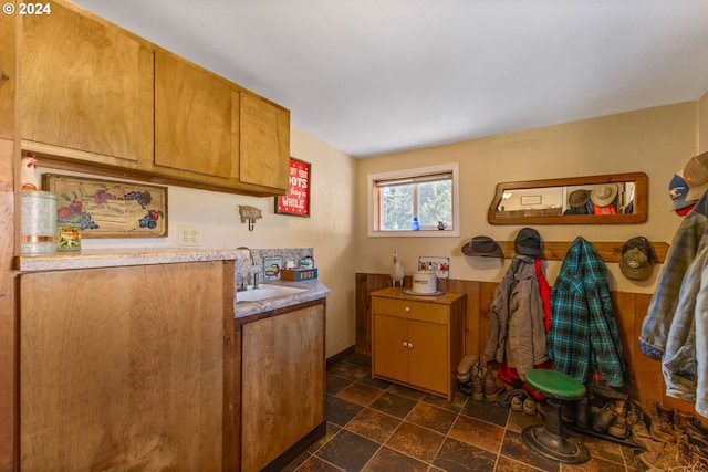 kitchen featuring sink