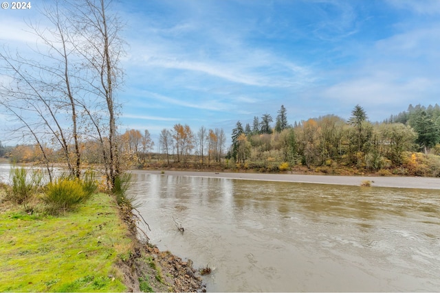 property view of water